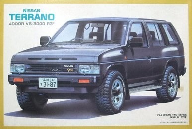 アオシマ 日産　テラノ　4ドア　V6-3000R3M_画像1