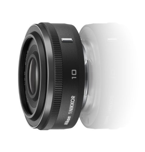 出産祝い  Nikon 単焦点レンズ 1 NIKKOR 10mm f/2.8 ブラック ニコンCXフォーマット専 ニコン