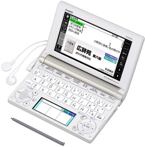 CASIO Ex-word 電子辞書 一般・総合モデル(生活・教養) XD-B6500 シャンパ_画像1