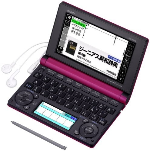 CASIO Ex-word computerized dictionary high school student study model XD-B4800 magenta pink XD-B4