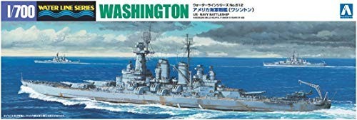 青島文化教材社 1/700 ウォーターラインシリーズ アメリカ海軍 戦艦 ワシン_画像1