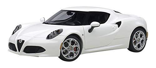 AUTOart 1/18 アルファロメオ 4C ホワイト 完成品-