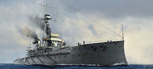 トランペッター 1/700 イギリス海軍戦艦 HMS ドレッドノート 1907 プラモデ_画像1