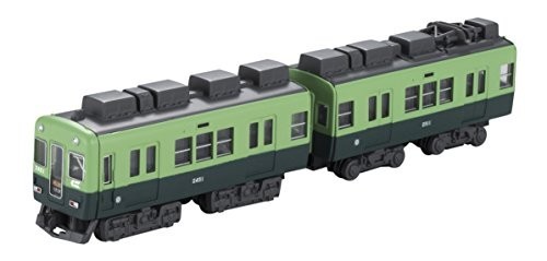 Bトレインショーティー 京阪電車 2400系 1次車 旧塗装 (先頭+中間 2両入り)_画像1