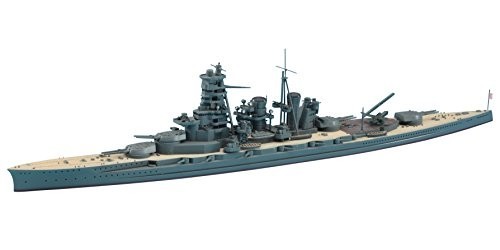 ハセガワ 1/700 ウォーターラインシリーズ 日本海軍 日本高速戦艦 霧島 プ_画像1