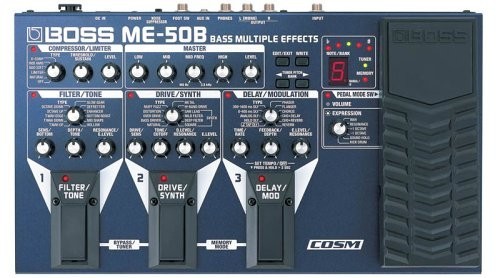 BOSS Bass Multiple Effects ベース用マルチ・エフェクター ME-50B_画像1