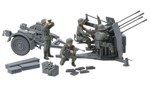 タミヤ 1/48 ミリタリーミニチュアシリーズ No.54 ドイツ陸軍 20mm 4連装_画像1