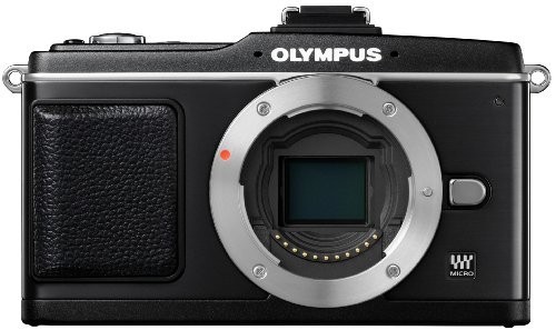 OLYMPUS ミラーレス一眼 PEN E-P2 ボディ ブラック E-P2BODY-BLK