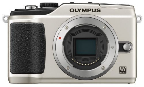 OLYMPUS ミラーレス一眼 E-PL2 ボディ ゴールド E-PL2 BODY GLD_画像1