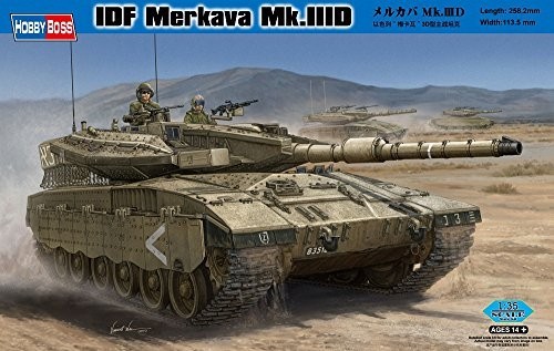 ホビーボス 1/35 ファイティングヴィークルシリーズ メルカバ Mk.IIID プラ_画像1