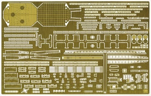 ハセガワ 1/350 日本海軍 軽巡洋艦 阿賀野 ディテールアップ エッチングパ_画像1