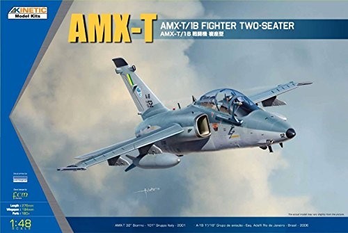 キネティック 1/48 AMX-T/1B 戦闘機 複座型 プラモデル_画像1