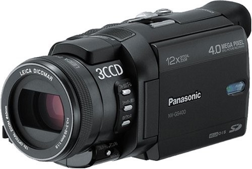 パナソニック NV-GS400K-K デジタルビデオカメラ ブラック_画像1