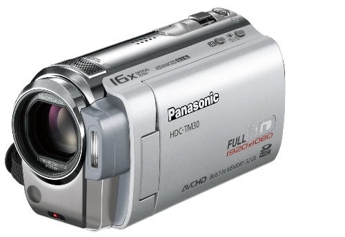 パナソニック デジタルハイビジョンビデオカメラ プラチナシルバー HDC-TM3