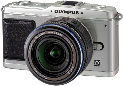 OLYMPUS ミラーレス一眼 E-P1 レンズキット シルバー E-P1 LKIT-SLV