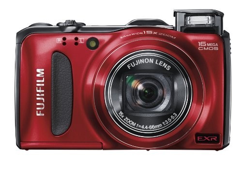 FUJIFILM デジタルカメラ FinePix F550EXR レッド FX-F550EXR R