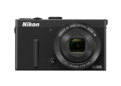 Nikon デジタルカメラ P340 開放F値1.8 1200万画素 ブラック P340BK_画像1