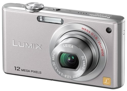 パナソニック デジタルカメラ LUMIX (ルミックス) FX40 プレシャスシルバー_画像1