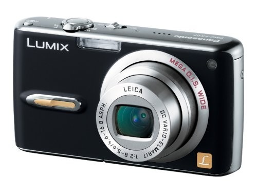 パナソニック デジタルカメラ LUMIX FX07 エクストラブラック DMC-FX07-K_画像1