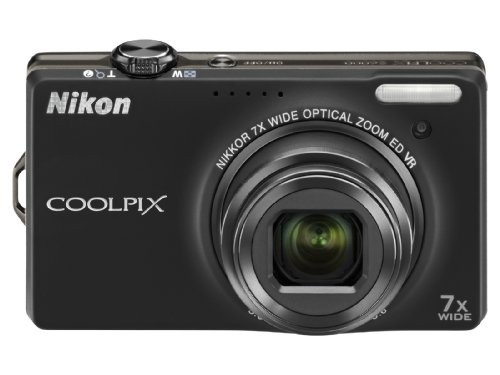 Nikon デジタルカメラ COOLPIX (クールピクス) S6000 ノーブルブラック S60_画像1