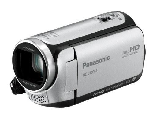 パナソニック デジタルハイビジョンビデオカメラ 内蔵メモリー8GB シルバー