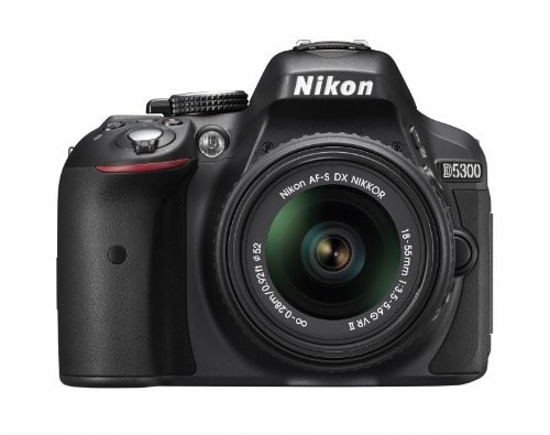 Nikon デジタル一眼レフカメラ D5300 18-55mm VR II レンズキット ブラック