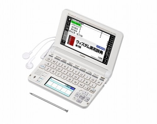  Casio computerized dictionary eks word high school student model XD-U4800WE white 