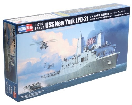 ホビーボス 1/700艦船シリーズ アメリカ海軍 輸送揚陸艦ニューヨーク LPD-2_画像1