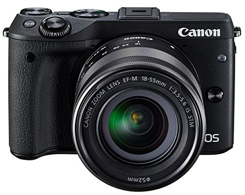 Canon ミラーレス一眼カメラ EOS M3 レンズキット(ブラック) EF-M18-55mm F