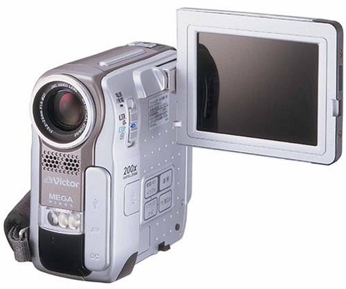 JVCケンウッド ビクター 液晶付デジタルビデオカメラ チタンシルバー チタ_画像1