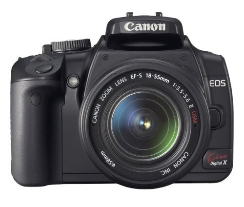 【別倉庫からの配送】 デジタル一眼レフカメラ Canon EOS ブラック レンズキット X デジタル Kiss キヤノン
