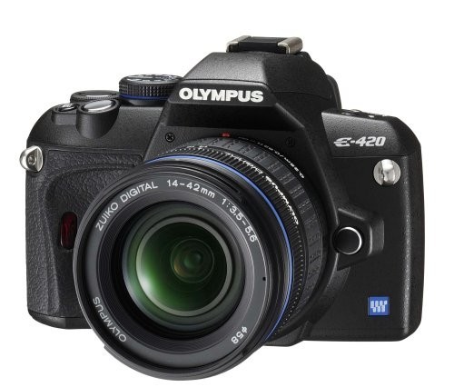 OLYMPUS デジタル一眼レフカメラ E-420 レンズキット E-420KIT_画像1