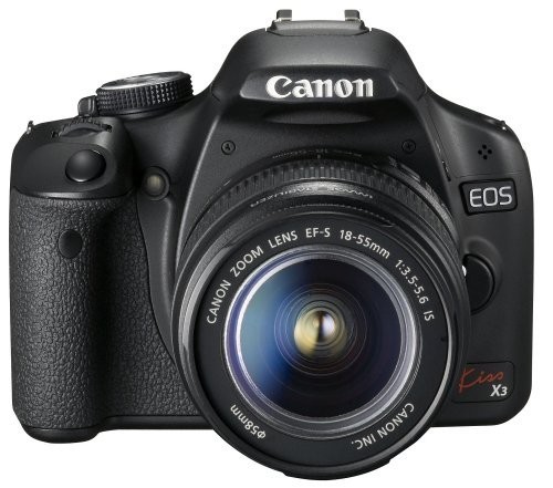 大人女性の Canon デジタル一眼レフカメラ Kiss X3 レンズキット