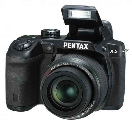 PENTAX X-5 クラシックブラック 1,600万画素 超広角-超望遠ズームレンズ 単_画像1