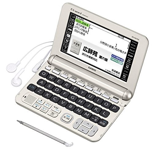 カシオ 電子辞書 エクスワード 生活・教養モデル XD-K6700GD ゴールド コン_画像1