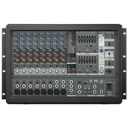  Behringer PMP1680S 1600W 10 канал Powered миксер 