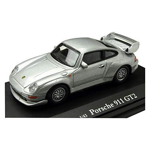 ★【カララマ/Cararama】(1/43)ポルシェ 911 GT2(シルバー)(HL430240)ホン_画像1