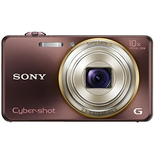 ソニー SONY Cyber-shot WX100 (1820万/光学x10) ブラウン_画像1