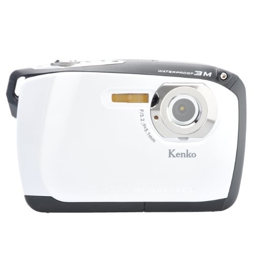 Kenko 防水デジタルカメラ DSC-808W WH(ホワイト)家庭用電化製品