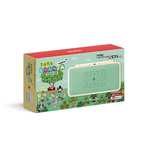 Newニンテンドー2DS LL とびだせ どうぶつの森 amiibo＋パック_画像1