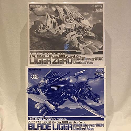 未組立 ZOIDS ゾイド HMM ライガーゼロ & ブレードライガー Blu-ray BOX Li_画像1