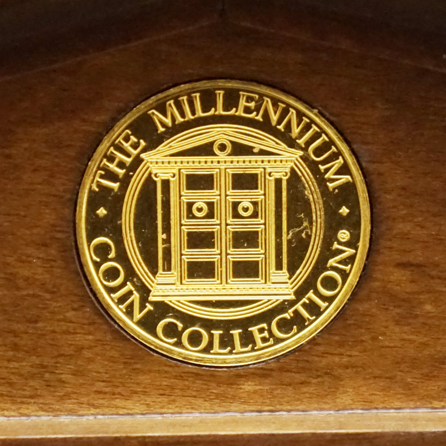 THE MILLENNIUM COIN COLLECTION フランクリンミント 1世紀～20世紀セット コインコレクション 硬貨 中国 ロシア インド モンゴル ローマ - 5