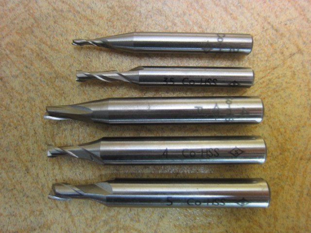 送料無料 KOBELCO コベルコ 三菱 ENDMILL エンドミル 2枚刃ショート ロング キー道用 2.0/3.5/4.0/4P/5.0/5.2/5.5/6.0/6.2/6.5 10本 A2_画像4