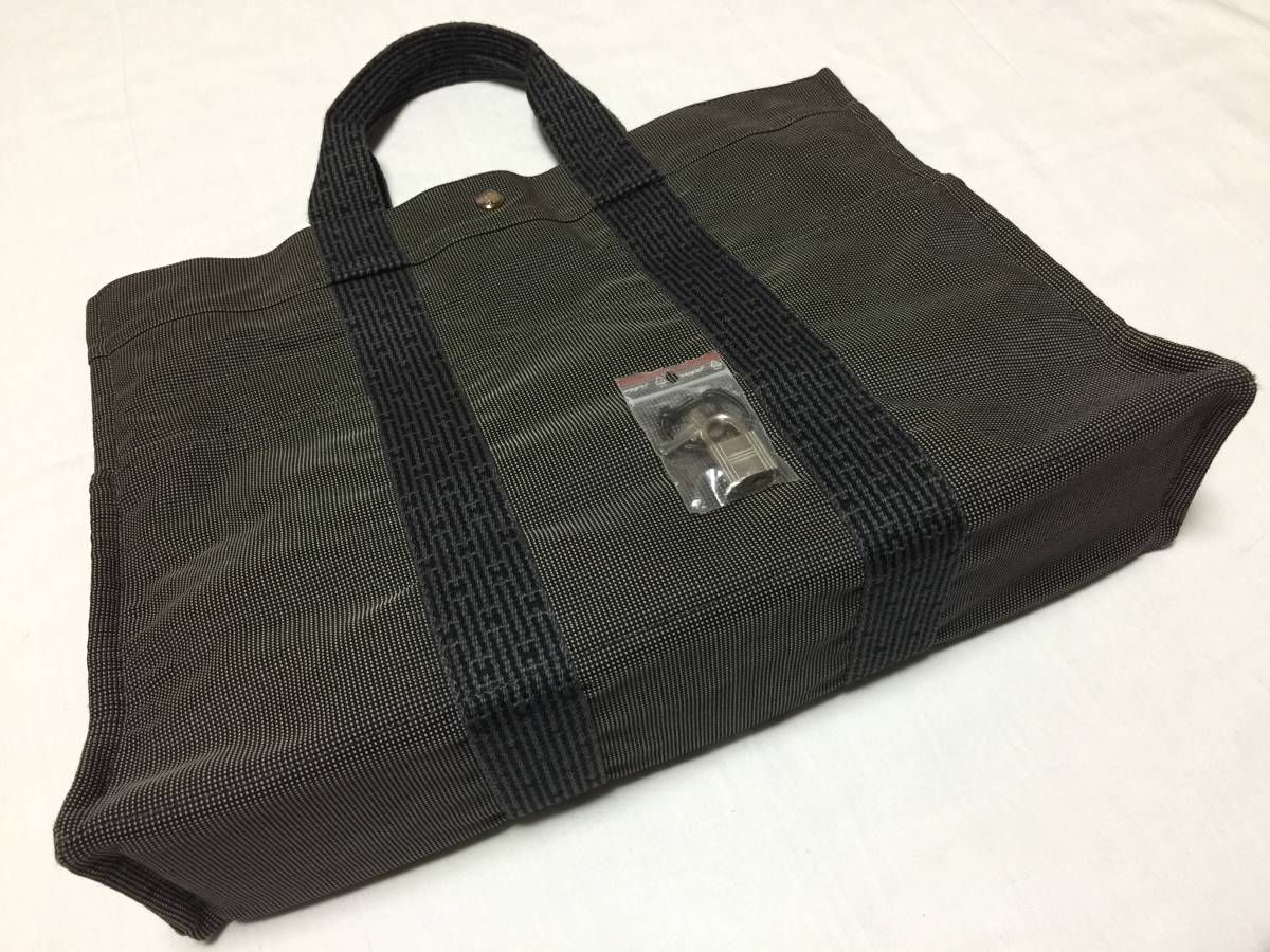HERMES】エルメス 本物・極美品 エールライン トートバッグ MM グレー