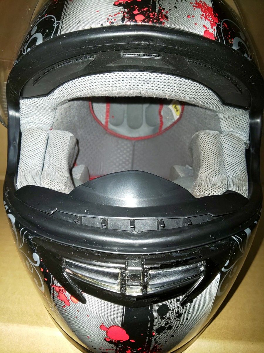 フルフェイス ヘルメット 新品未使用品 Mサイズ フリーサイズ サソリ スコーピオン 蠍柄  SHOEI  ショウエイ  Arai