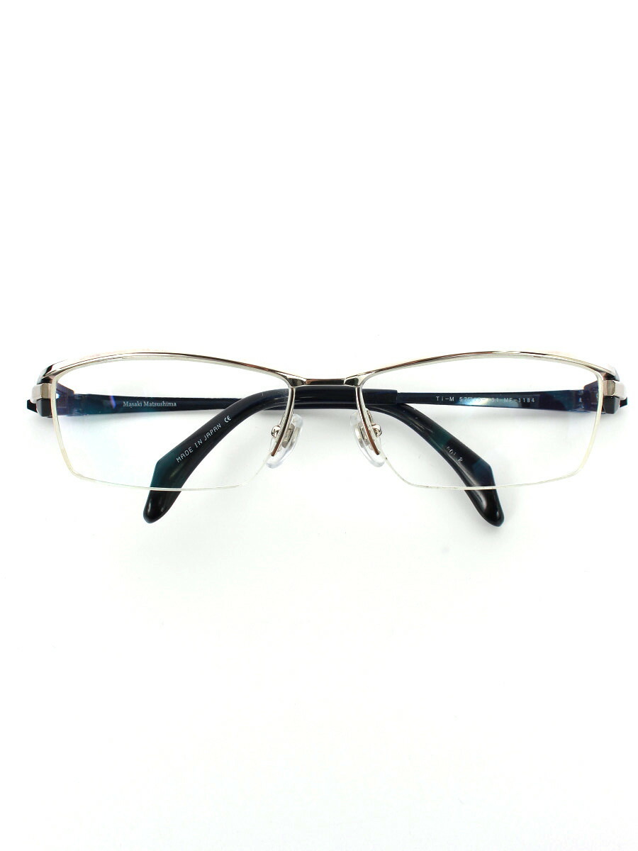 マサキマツシマ メガネ OPTICAL FRAMES COLLECTION titanium ハーフリム