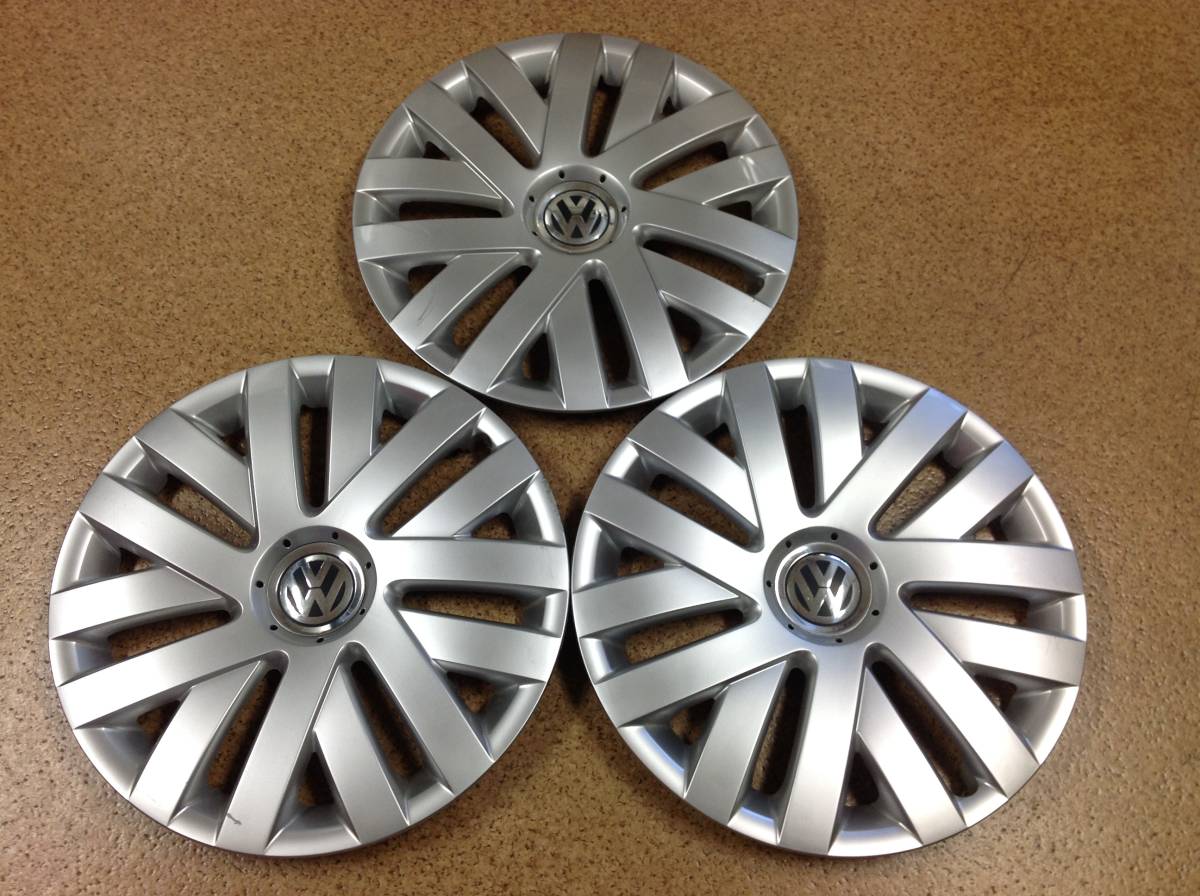 Y56 VW フォルクスワーゲン 16インチ 純正 ホイールカバー 3枚