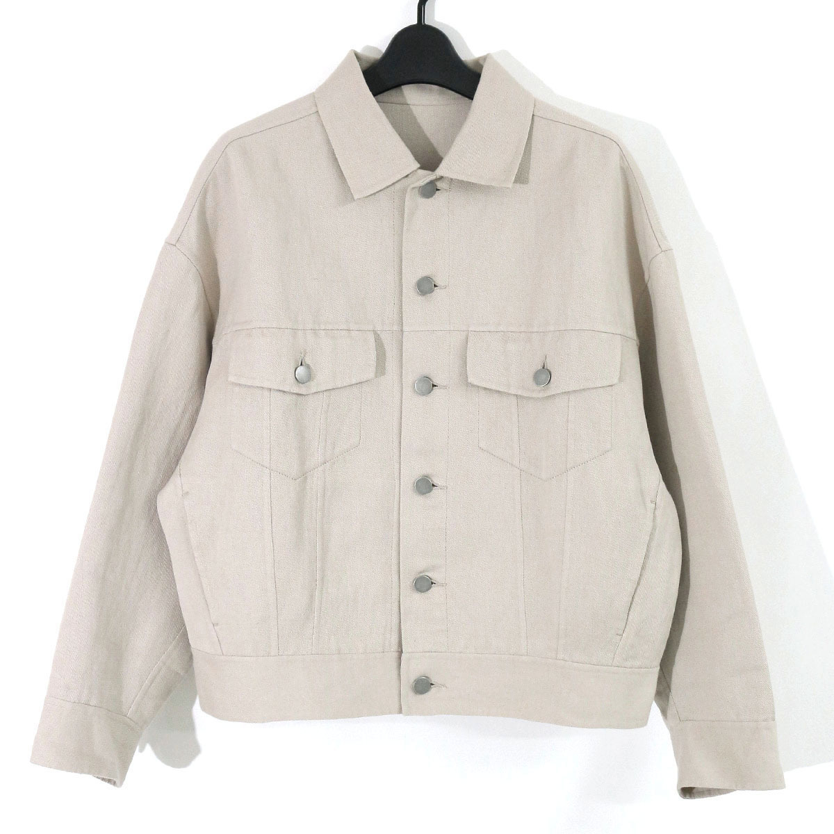 L'Appartement購入 HAVEL studio 22SS RIVER 3RD JACKET リバー3rdジャケット 34  630-2150002 ハーヴェル スタジオ アパルトモン