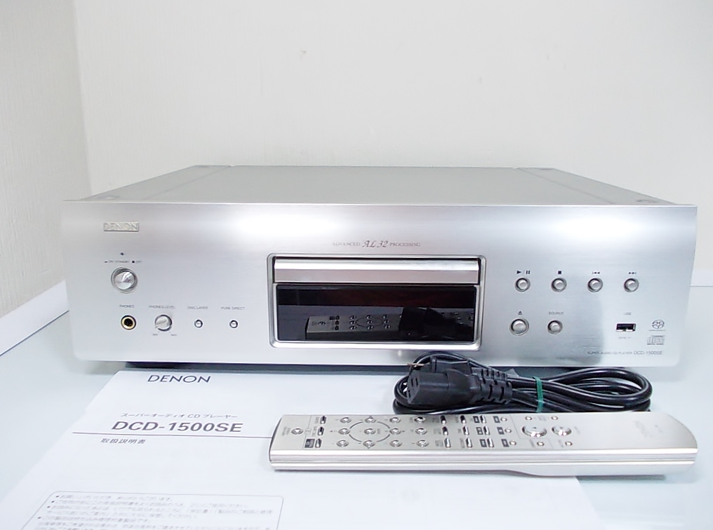DENON DCD-1500SE SACD/CDプレイヤー デノン nefjamaica.org