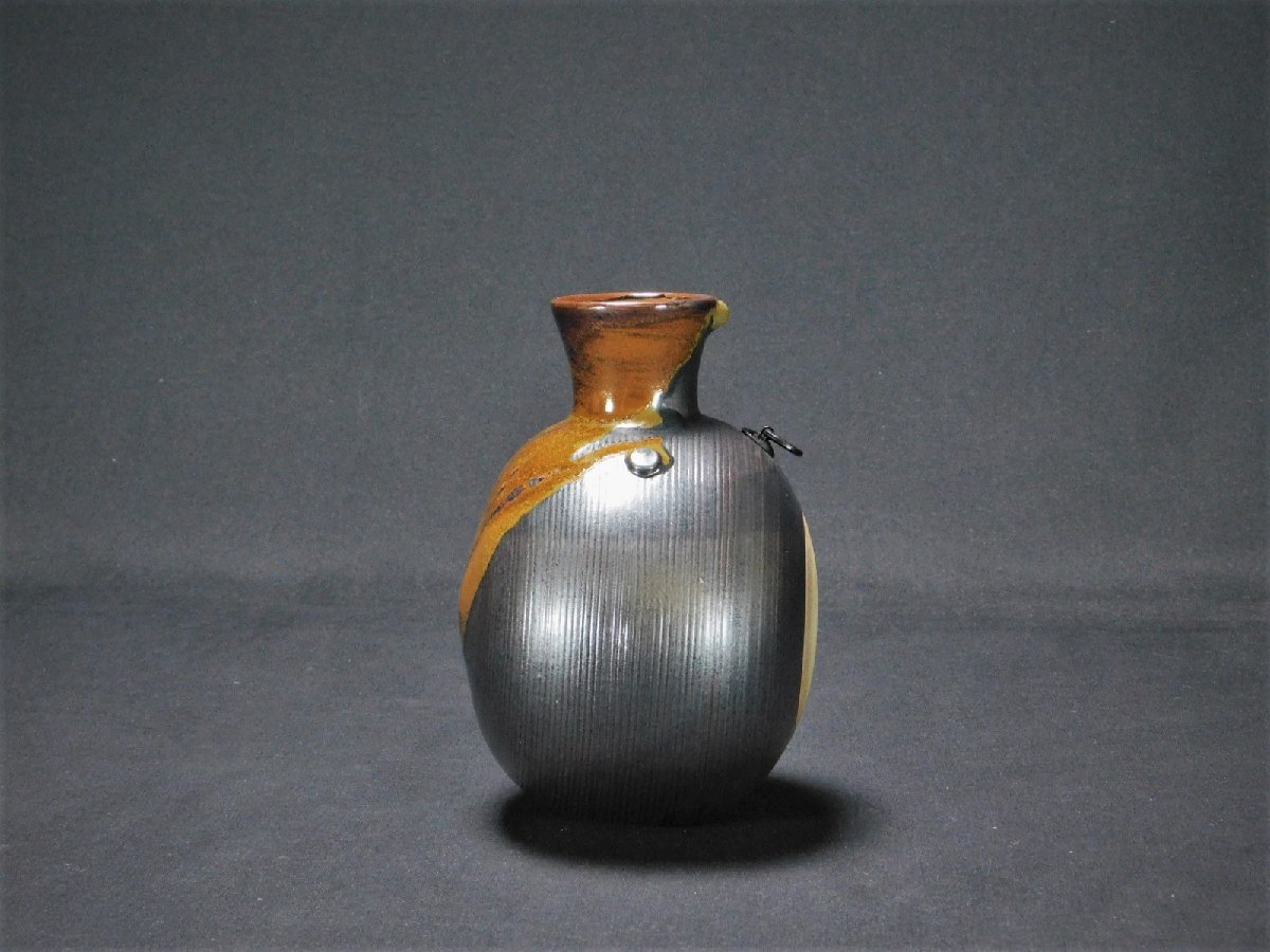 小売店 高取焼宗家 十一代 高取静山 花入 共箱 遠州七窯【希少品】 www